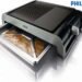 Philips HD4419 2300-Watt Smooth and Ribbed Plate Table Grill