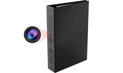 Conbrov HD Spy Home Security Book Camera