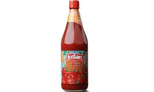 Kissan No Onion No Garlic Sauce Bottle