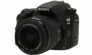Sony SLT-A58K DSLR (With 18-55mm Lens)