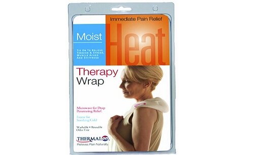 Thermalon Microwave Activated Moist Heat-Cold Compress Wrap for Back, Neck, Shoulder, Head, Abdomen