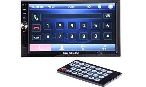 Woodman Double Din With DVD, Bluetooth & USB (DVD001) Car Media Player