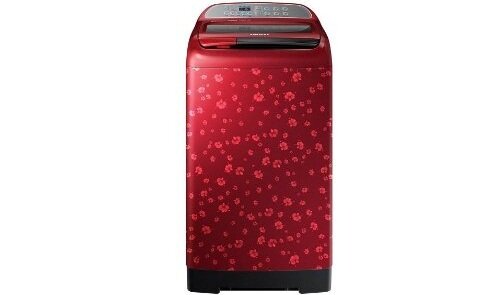 Samsung WA70H4010HP/TL Fully-Automatic Top-Loading Washing Machine (7 Kgs, Scarlet Red)