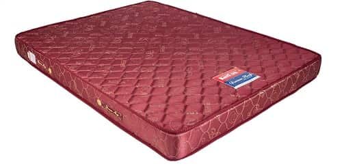 Sleep Onn Mattress 6-inch King Size Foam Mattress (Red, 78x72x6)