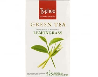 Typhoo Green Tea, Lemongrass, 25 Tea Bags