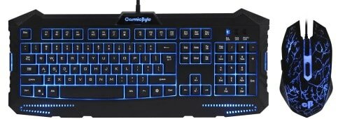 Cosmic Byte Dark Matter Gaming Keyboard and Mouse Combo