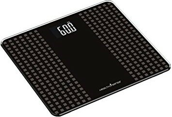 HealthSense PS 117 Glass Top Digital Personal Body Weighing Scale 