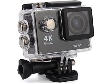 Maxx Ak16292 16MP Ultra HD Waterproof Action Camera (Black)