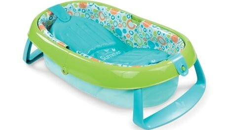 Summer Fold Away Baby Bath Neutral
