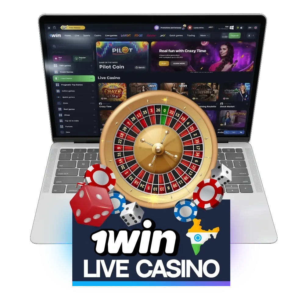 There are plenty of live casino games waiting for you on the 1win platform.
